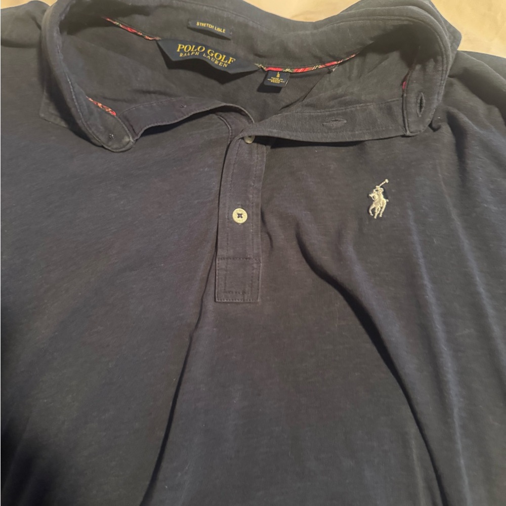 Ralph Lauren Polo Golf Navy Shirt size large